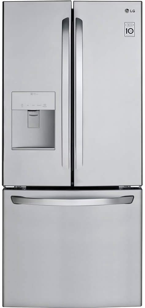 LG French Door Refrigerator with Smart Cooling System