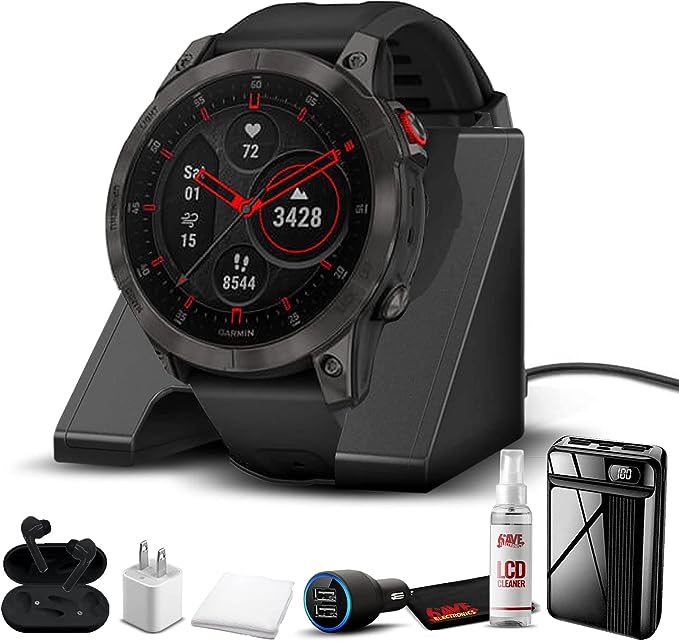 Garmin Epix Gen 2 Active GPS Smartwatch Bundle
