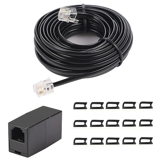 20Feet Long Telephone Extension Cord