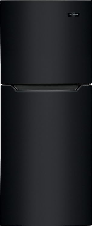 Frigidaire Compact Top Freezer Refrigerator in Black