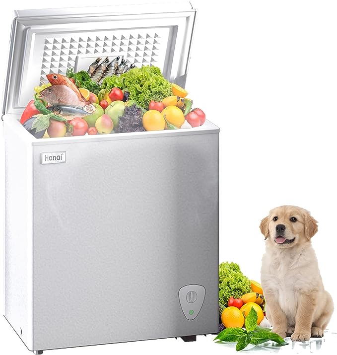 Chest Freezer with Compact Size and Adjustable Control