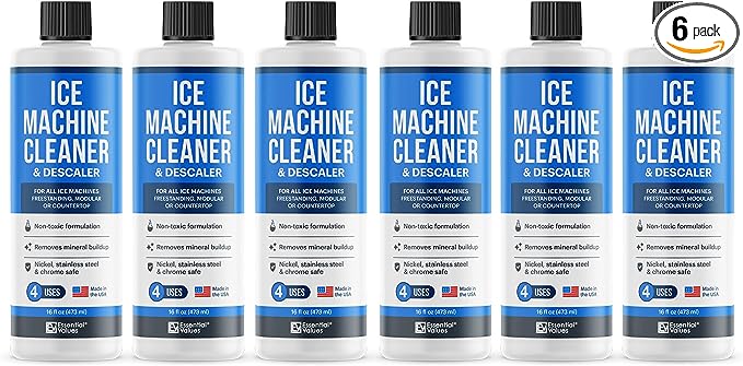 Essential Values Ice Machine Cleaner (Pack of 6)