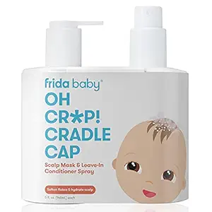 Frida Baby Cradle Cap Flake Fixer Scalp Spray + Mask Duo