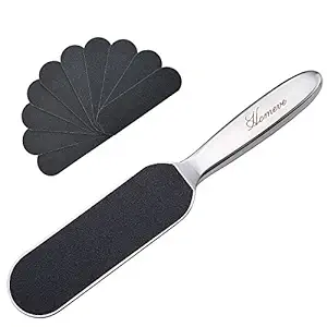 Professional Pedicure Foot File with Stainless Steel Handle