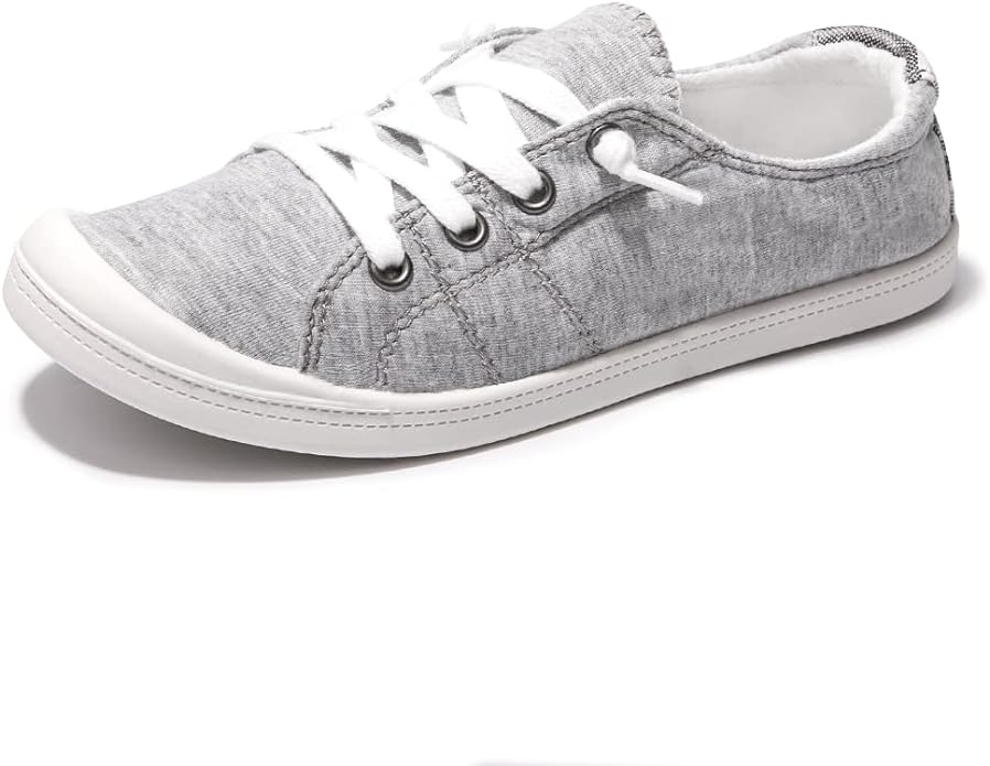 BENEKER Women's Slip On Canvas Sneaker Low Top Casual Walking Shoes
