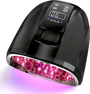 90W Wireless Rechargeable UV LED Nail Lamp