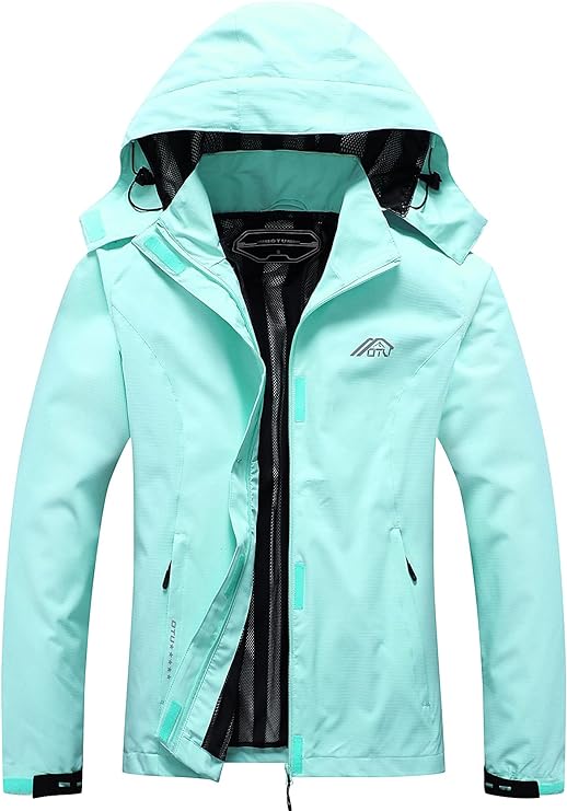 OTU Women's Waterproof Rain Jacket