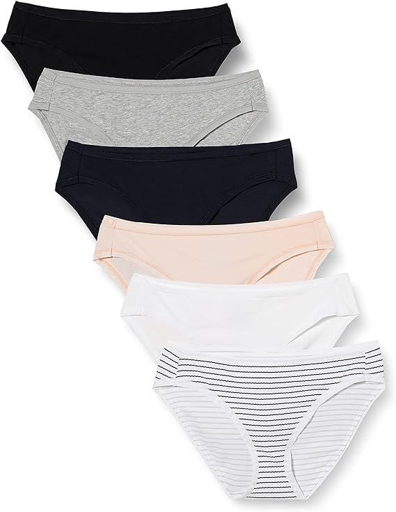 Amazon Essentials Women's Cotton Bikini Brief Underwear