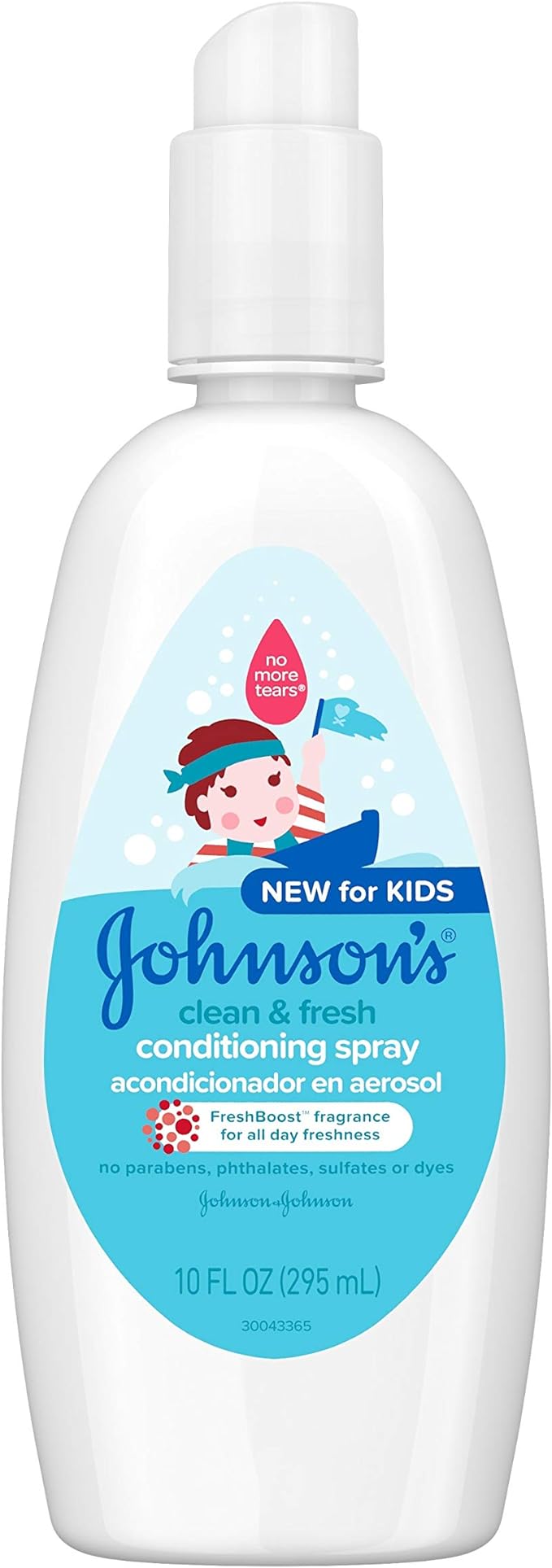 Johnson's Clean & Fresh Kids' Hair Conditioning Spray