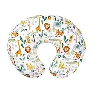 Boppy Nursing Pillow Cover in Colorful Wildlife Design