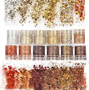 Laza Autumn Nail Glitter Set