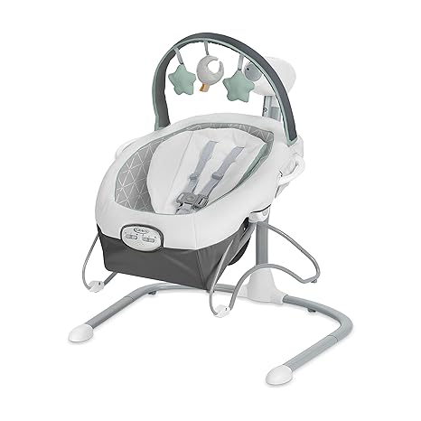 Graco Soothe 'n Sway LX Baby Swing with Portable Bouncer