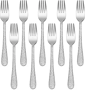 HaWare 9-Piece Stainless Steel Kids Forks