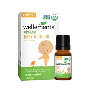 Wellements Organic Baby Tooth Oil for Teething