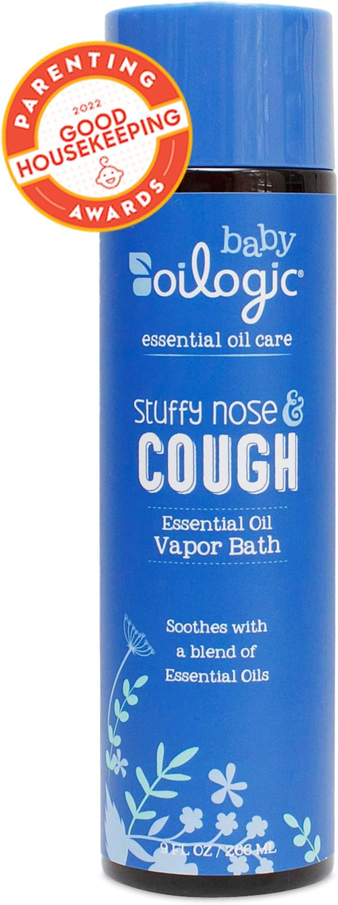 Oilogic Stuffy Nose and Cough Vapor Bath Relief - 266ml