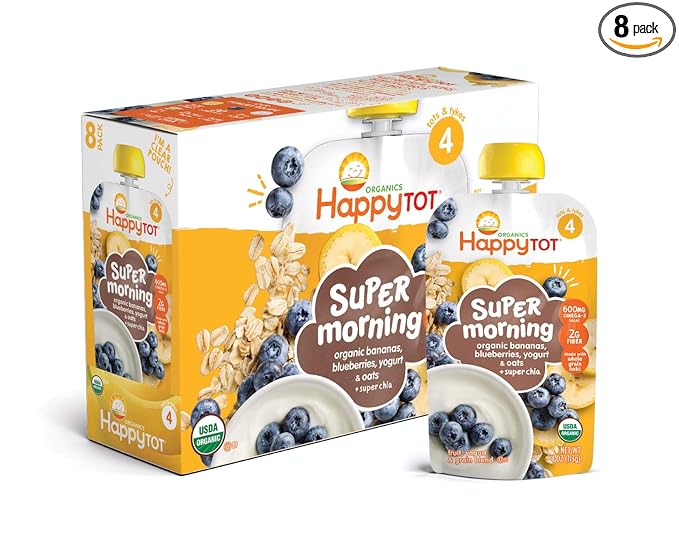 Happy Tot Organics Stage 4 Super Morning Meals